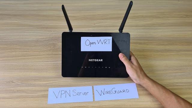 Openwrt : create vpn server with wireguard Openwrt : create vpn server with wireguard