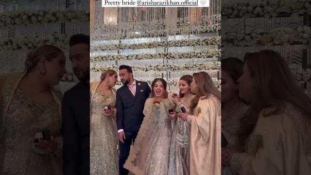 Arisha razi khan walima beautiful video #ytshorts Arisha razi khan walima beautiful video #ytshorts