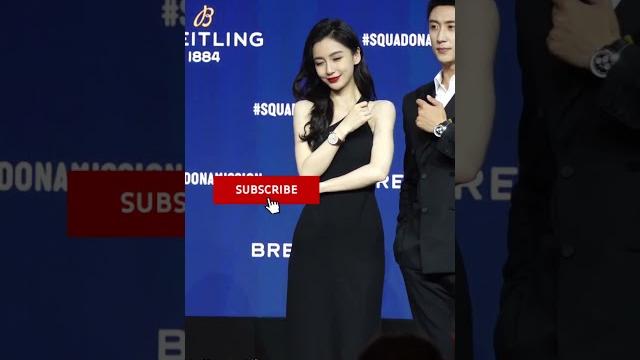 #angelababy #黄景瑜 同框出席线下品牌活动,baby一身黑色露背长裙,美得挪不开眼睛 #angelababy #黄景瑜 同框出席线下品牌活动,baby一身黑色露背长裙,美得挪不开眼睛