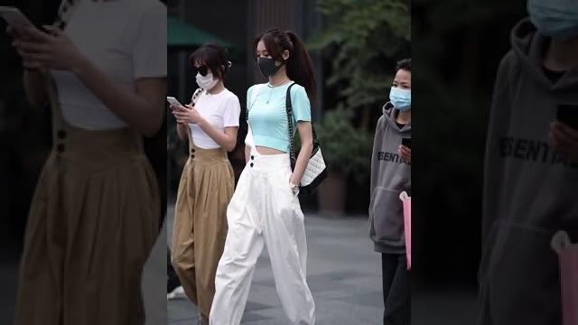 狼叔街拍 果然女生留马尾超有气质 狼叔街拍 果然女生留马尾超有气质