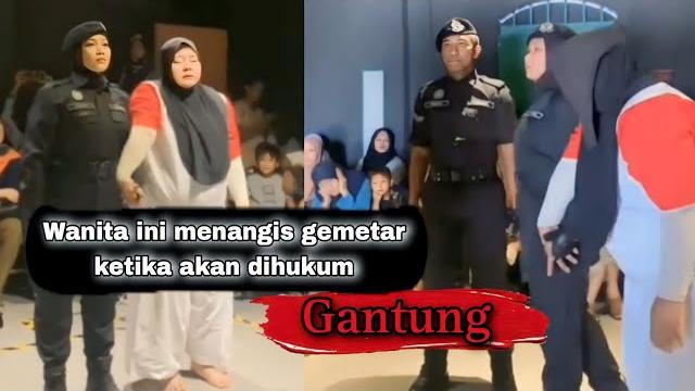 Wanita ini menangis gemetar ketika akan dihukum g4ntun9 Wanita ini menangis gemetar ketika akan dihukum g4ntun9