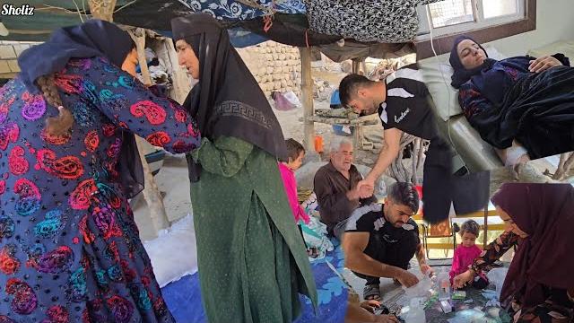 Nomadic life the struggles of a pregnant rural woman | her husband’s quiet care & support ️ Nomadic life the struggles of a pregnant rural woman | her husband’s quiet care & support ️