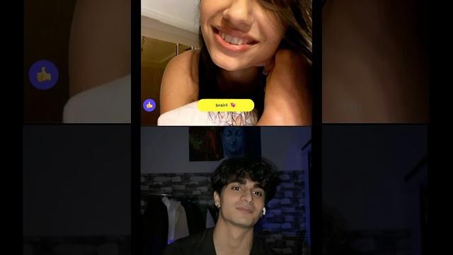 Omegle reaction🫠 #monkeyapp #shorts Omegle reaction🫠 #monkeyapp #shorts
