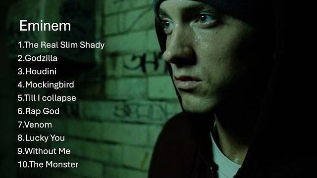 My first playlist for eminem My first playlist for eminem