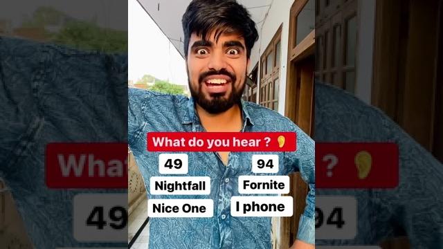 What are you hearing? comment || top viral instagram reel #shorts #ytshorts dushyant kukreja What are you hearing? comment || top viral instagram reel #shorts #ytshorts dushyant kukreja