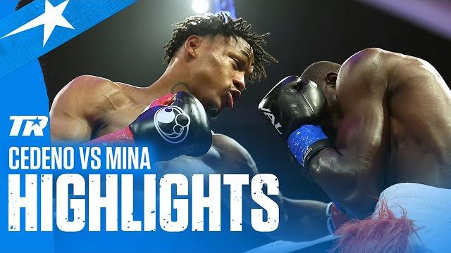 Euri cedeno dominates abel mina | fight highlights Euri cedeno dominates abel mina | fight highlights