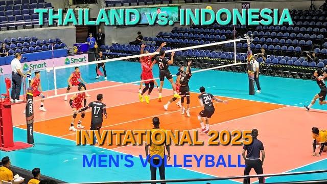 Thailand (nat'l team) vs. indonesia (jbp), invitationals 2025, men's volleyball, june 11, 2025 Thailand (nat'l team) vs. indonesia (jbp), invitationals 2025, men's volleyball, june 11, 2025