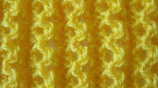 Узор ажурные дорожки спицами Узор ажурные дорожки спицами