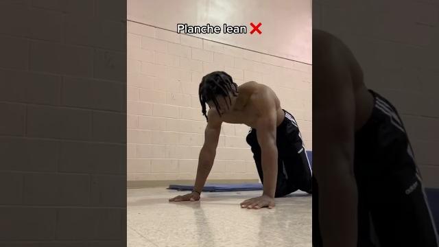 How to planche lean How to planche lean