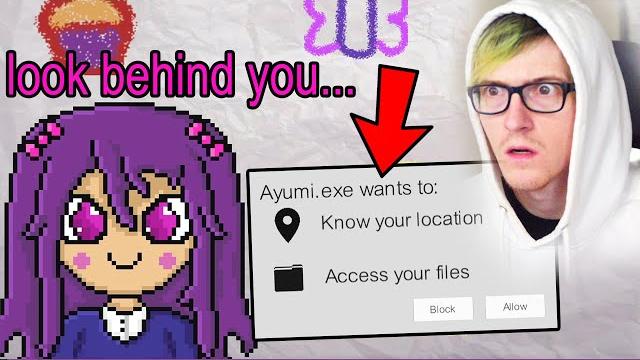 Don't play with ayumi... this cute ai is haunted Don't play with ayumi... this cute ai is haunted