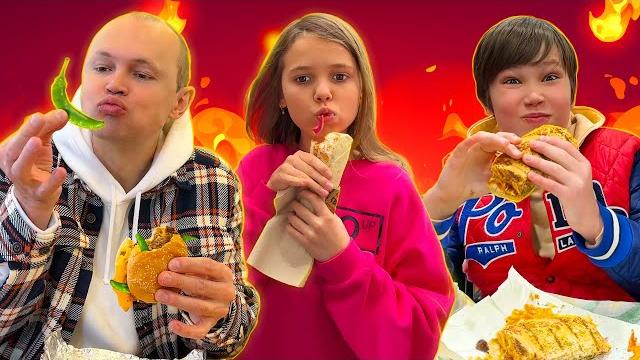 Острая еда челлендж Острая еда челлендж