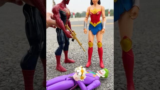 Joker is not your flower | marvel toys #marvel #spiderman Joker is not your flower | marvel toys #marvel #spiderman