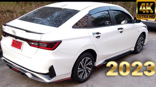 Toyota yaris ativ 2023 styling overview 4k Toyota yaris ativ 2023 styling overview 4k