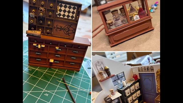 Kiki’s magic emporium (rolife miniature) miniature diy kit #coloradoart #denverartist #colorado Kiki’s magic emporium (rolife miniature) miniature diy kit #coloradoart #denverartist #colorado