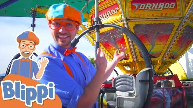 Blippi visits a kids theme park and more learning with blippi | educational videos for kids Blippi visits a kids theme park and more learning with blippi | educational videos for kids