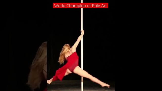 Pole art world champion: olena minina from ukraine #poleart #poledance #agt #dance #ukraine Pole art world champion: olena minina from ukraine #poleart #poledance #agt #dance #ukraine