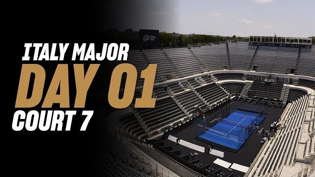 Bnl italy major premier padel: court 7 Bnl italy major premier padel: court 7