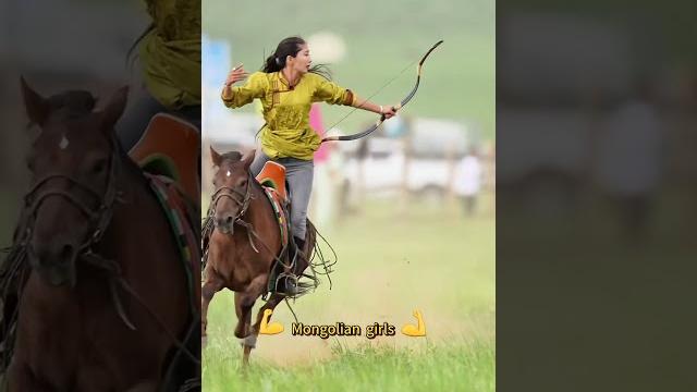The mongolian girls living on the prairie. The mongolian girls living on the prairie.