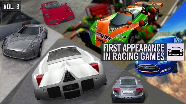 First appearance of cars in racing games (volume 3) First appearance of cars in racing games (volume 3)