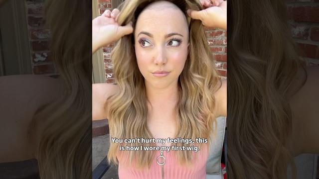 That first wig was rough. #alopecia #hairlosstreatment #hair #hairstyle #hairloss #realisticwigs That first wig was rough. #alopecia #hairlosstreatment #hair #hairstyle #hairloss #realisticwigs