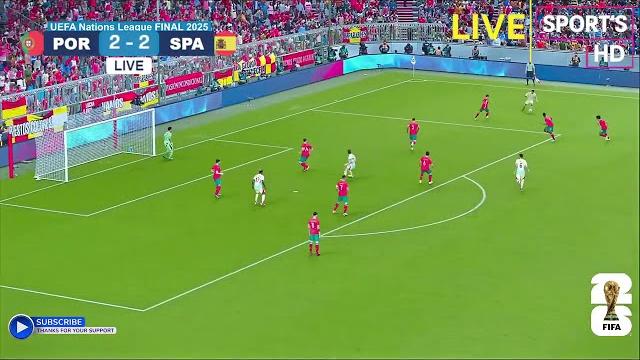 Live: portugal vs spain | uefa nations league final 2025 | match live now | simulation gameplay Live: portugal vs spain | uefa nations league final 2025 | match live now | simulation gameplay