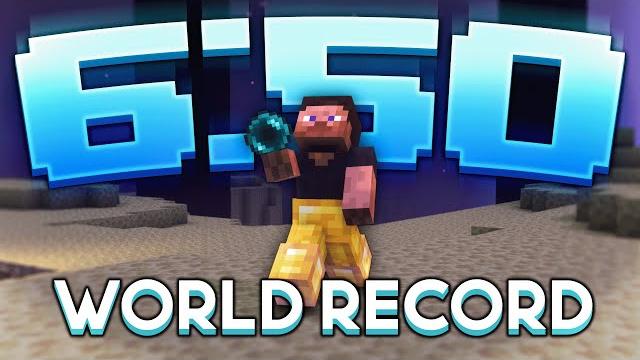 Minecraft speedrun world record 6:50 Minecraft speedrun world record 6:50