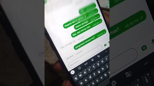 Ketika dapat pelanggan gojek super genius Ketika dapat pelanggan gojek super genius