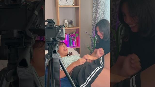 Belly tickling with nicole!️#shorts Belly tickling with nicole!️#shorts