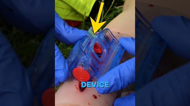 This device stops bleeding instantly #shorts This device stops bleeding instantly #shorts