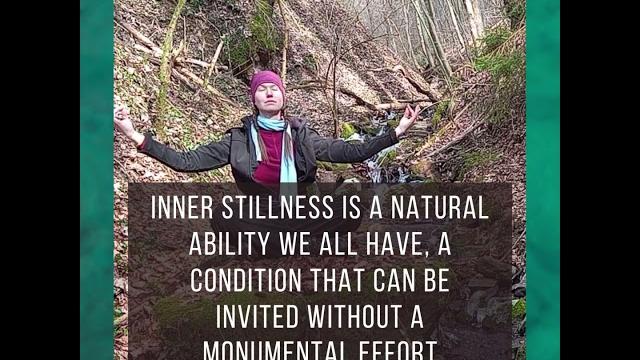 Inner stillness is a natural ability we all have (deep meditation - pathway to personal freedom) Inner stillness is a natural ability we all have (deep meditation - pathway to personal freedom)