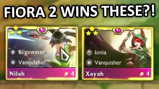 Fiora 2 beats xayah 3 + nilah 3 in tourney Fiora 2 beats xayah 3 + nilah 3 in tourney