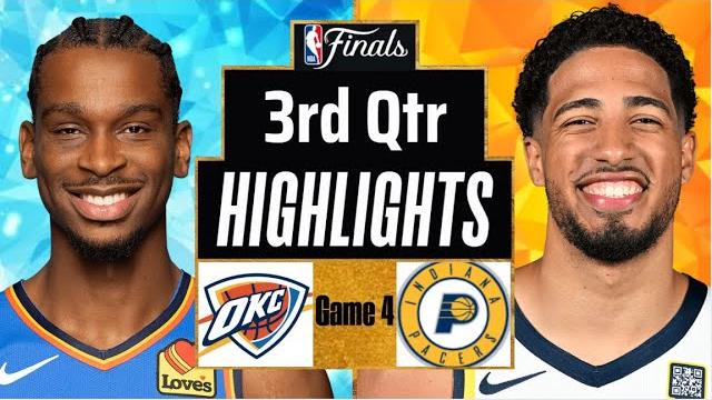 Oklahoma city thunder vs indiana pacers full highlights 3rd qtr | jun 13 | 2025 nba highlights Oklahoma city thunder vs indiana pacers full highlights 3rd qtr | jun 13 | 2025 nba highlights