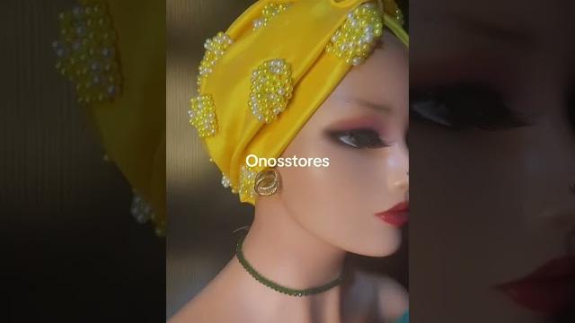 Luxury hand beaded turban cap. made with quality fabric and beautiful pearl beads. #viralvideo Luxury hand beaded turban cap. made with quality fabric and beautiful pearl beads. #viralvideo