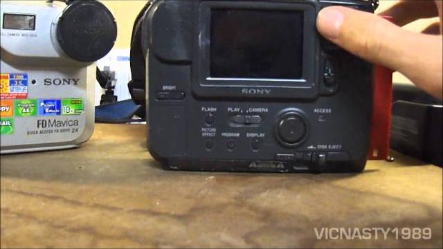 Sony- digital mavica cameras mvc-fd73 & mvc-fd75 Sony- digital mavica cameras mvc-fd73 & mvc-fd75