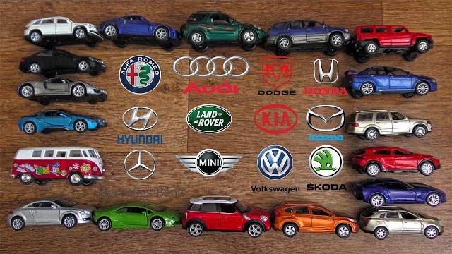 Learn famous car brands and logos with diecast in hands (4k) Learn famous car brands and logos with diecast in hands (4k)