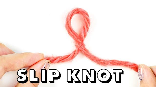 How to tie a slip knot for total beginners How to tie a slip knot for total beginners