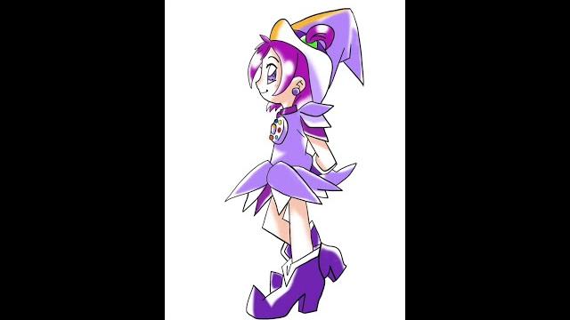 スプレー風に描いてみたおんぷちゃんのイラスト スプレー風に描いてみたおんぷちゃんのイラスト