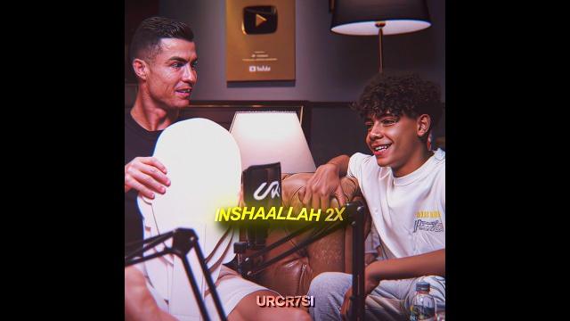 Inshaallah, ronaldo x ronaldo jr Inshaallah, ronaldo x ronaldo jr