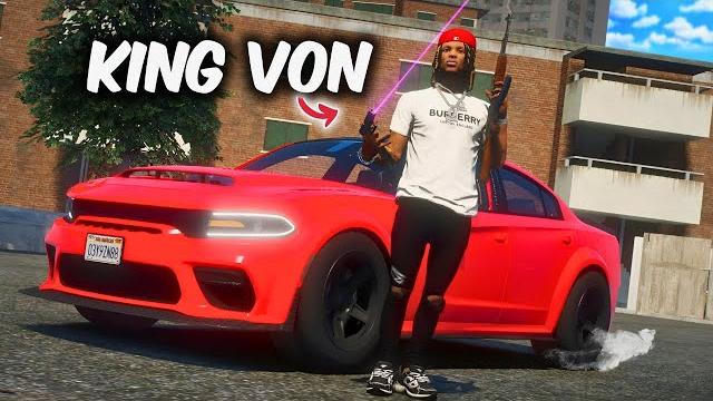 I created oblock as king von in gta 5 rp ! I created oblock as king von in gta 5 rp !