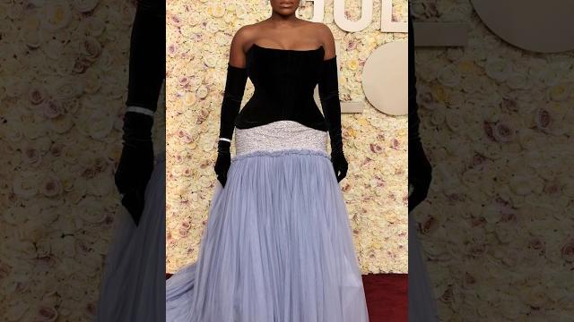 Fantasia stuns in bold unique gown @ the golden globes awards #fantasia #fashionpolice #goldenglobes Fantasia stuns in bold unique gown @ the golden globes awards #fantasia #fashionpolice #goldenglobes