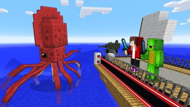 Giant squid vs. security Giant squid vs. security