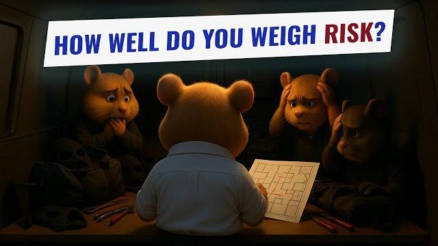 Hamster feed: mastering the chance-to-risk ratio Hamster feed: mastering the chance-to-risk ratio