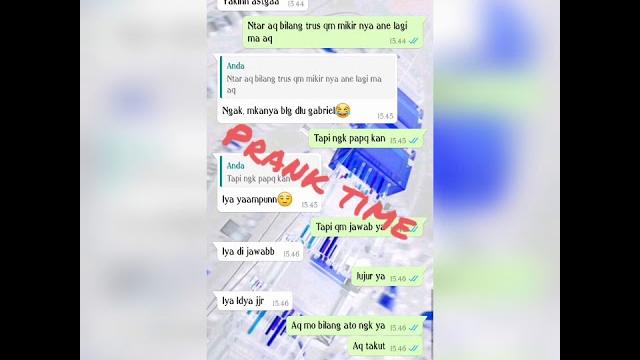 Prank chat ma lidya wkwkwkwk Prank chat ma lidya wkwkwkwk