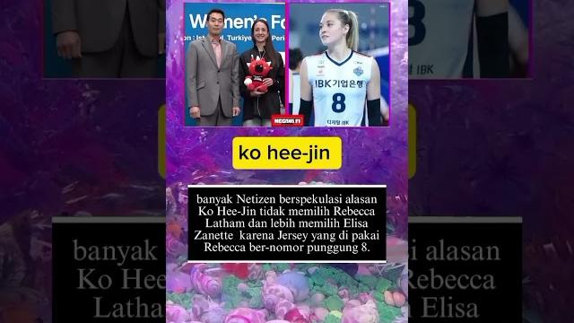 Ko hee-jin tidak memilih rebecca latham dan memilih elisa zanette !!!!! #viral #volly #atlitvolly Ko hee-jin tidak memilih rebecca latham dan memilih elisa zanette !!!!! #viral #volly #atlitvolly