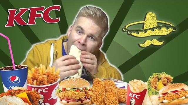 Пробую новое меню kfc "сальса" Пробую новое меню kfc "сальса"