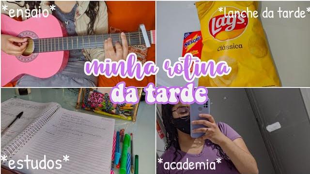 Minha rotina da tarde ️ Minha rotina da tarde ️