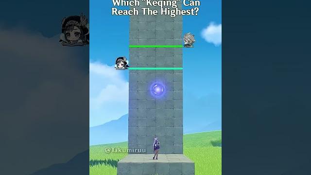 Genshin impact which keqing can reach the highest Genshin impact which keqing can reach the highest
