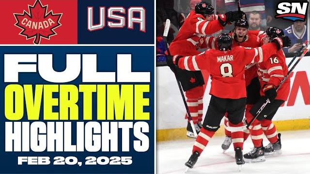 Canada vs. usa | 4 nations face-off championship full overtime highlights - feb 20, 2025 Canada vs. usa | 4 nations face-off championship full overtime highlights - feb 20, 2025