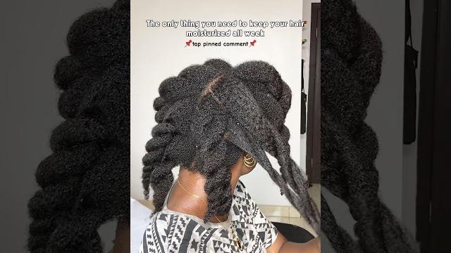 If you want your hair to grow, you must moisturize! If you want your hair to grow, you must moisturize!