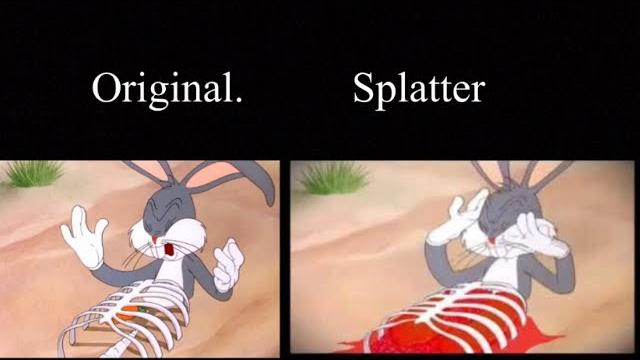 Wb vs wb splatter Wb vs wb splatter